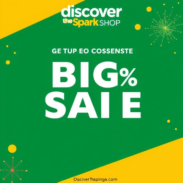 Discover The Spark Shop – Online Shopping Big Discount for Huge Savings